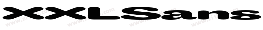 XXLSans Regular字体转换
